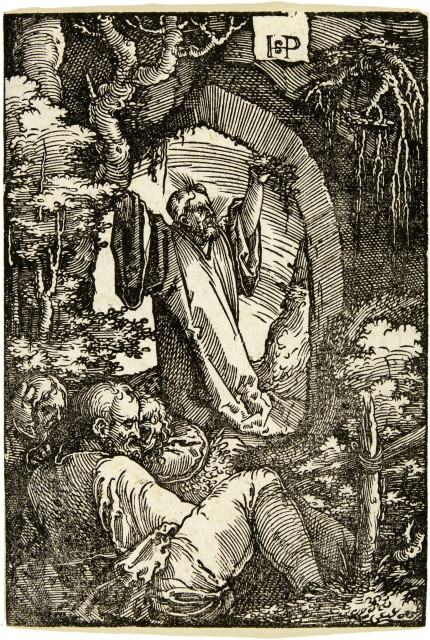 Hans Sebald Beham : Christus im Olivenhain, 1521-1535