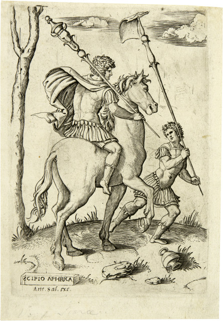Marc Antonio Raimondi : Scipio Africanus , Circa 1500–1534