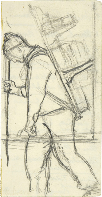 Carl August Liner : Appenzeller Senn, Around 1910
