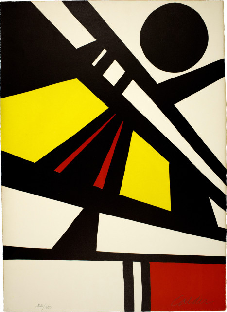 Alexander Calder  : Komposition (for St. Gallen) , 1967