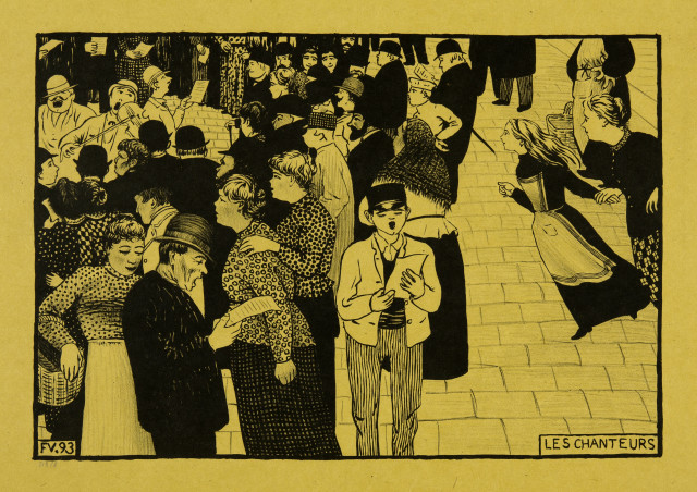 Félix Vallotton : Les chanteurs, 1893
