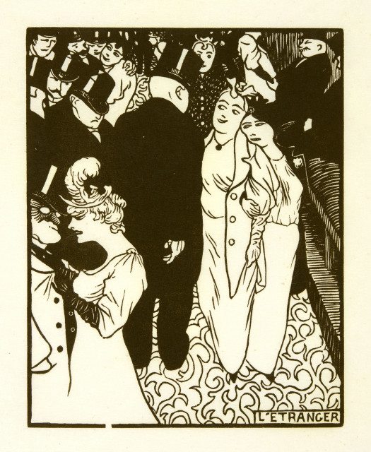 Félix Vallotton : L'étranger, 1894