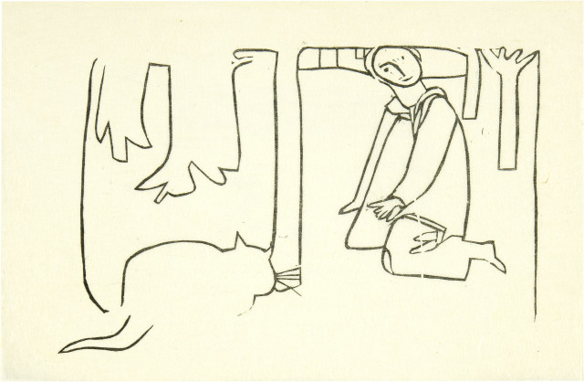 Franz Gertsch : This und Weit, 1950 