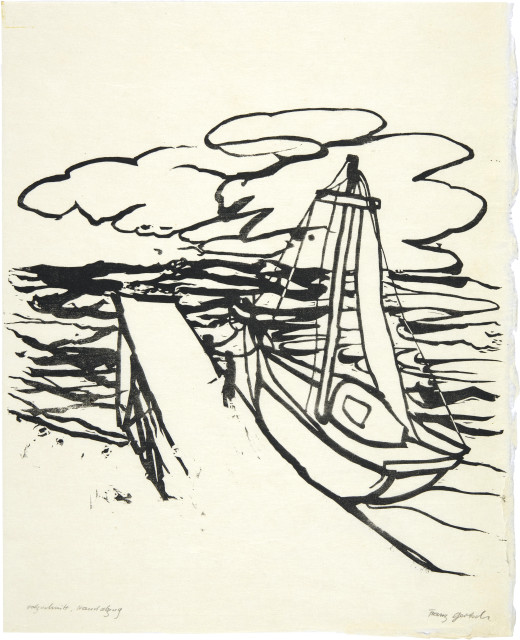Franz Gertsch : Tristan Bärmann, 1962
