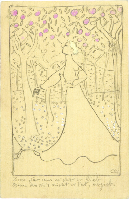 Cuno Amiet : Diese wär uns nicht so lieb / drumm dass ..., 12 May 1904