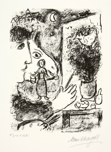 Marc Chagall  : Monde familier , 1983