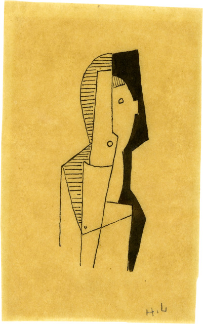 Henri Laurens  : Tête , 1920