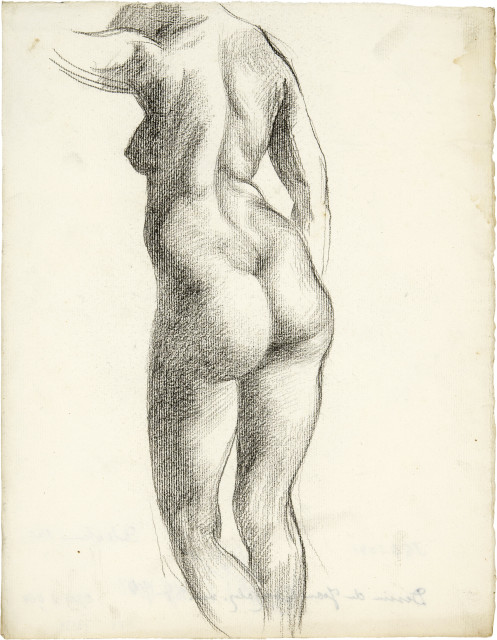Joan González : Étude de femme nue, 1896-1900