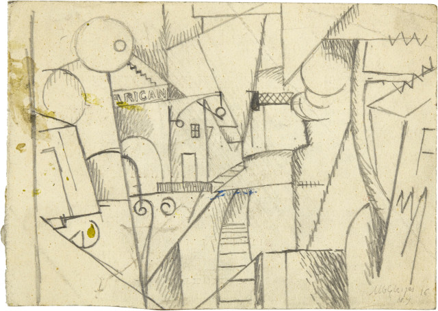 Albert Gleizes  : Station , 1916