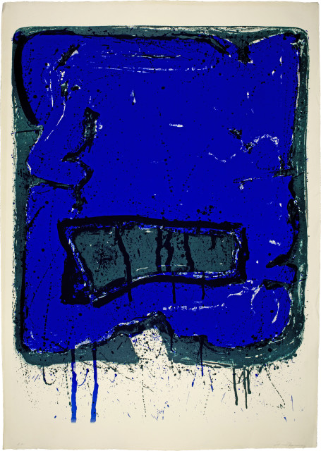 Sam Francis : Affiche Kunsthalle Bern, 1960
