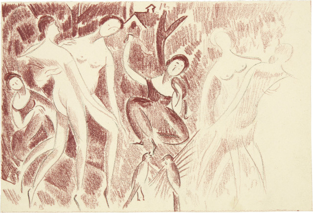 Alice Bailly : La joie dans la forêt, Before 1922