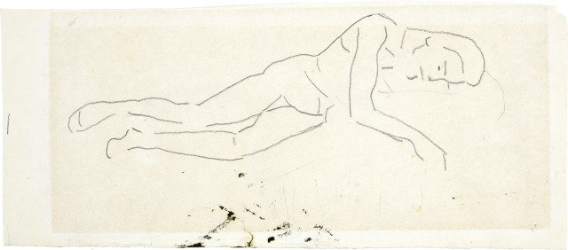 Ferdinand Hodler : Figurenstudie zu 'Die Liebe', Around 1907