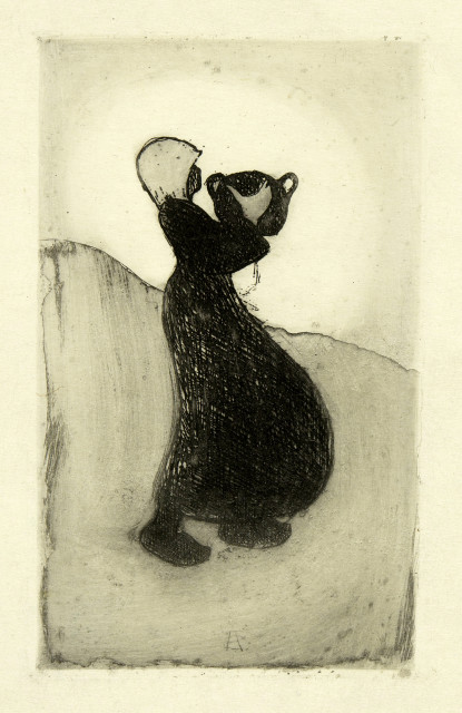Cuno Amiet : Bretonisches Mädchen, 1893
