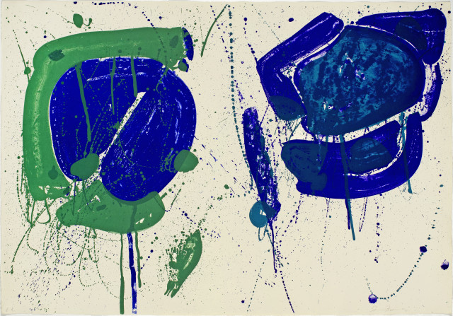 Sam Francis : Blue Green, 1963