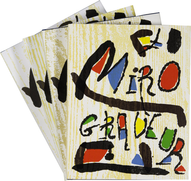 Joan Miró  : Jacques Dupin. Miró Graveur (Bd. I-III,  ..., 1984-2001