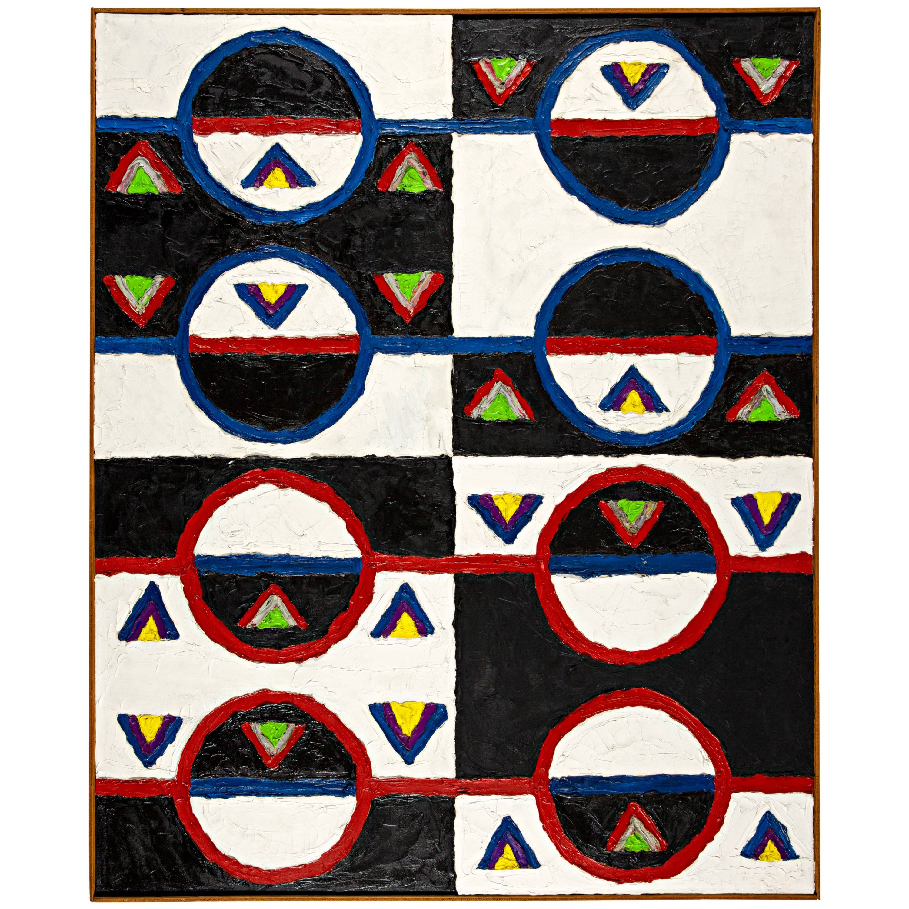 Alfred Jensen Directions in Cool Color, Directions in Warm, 1961