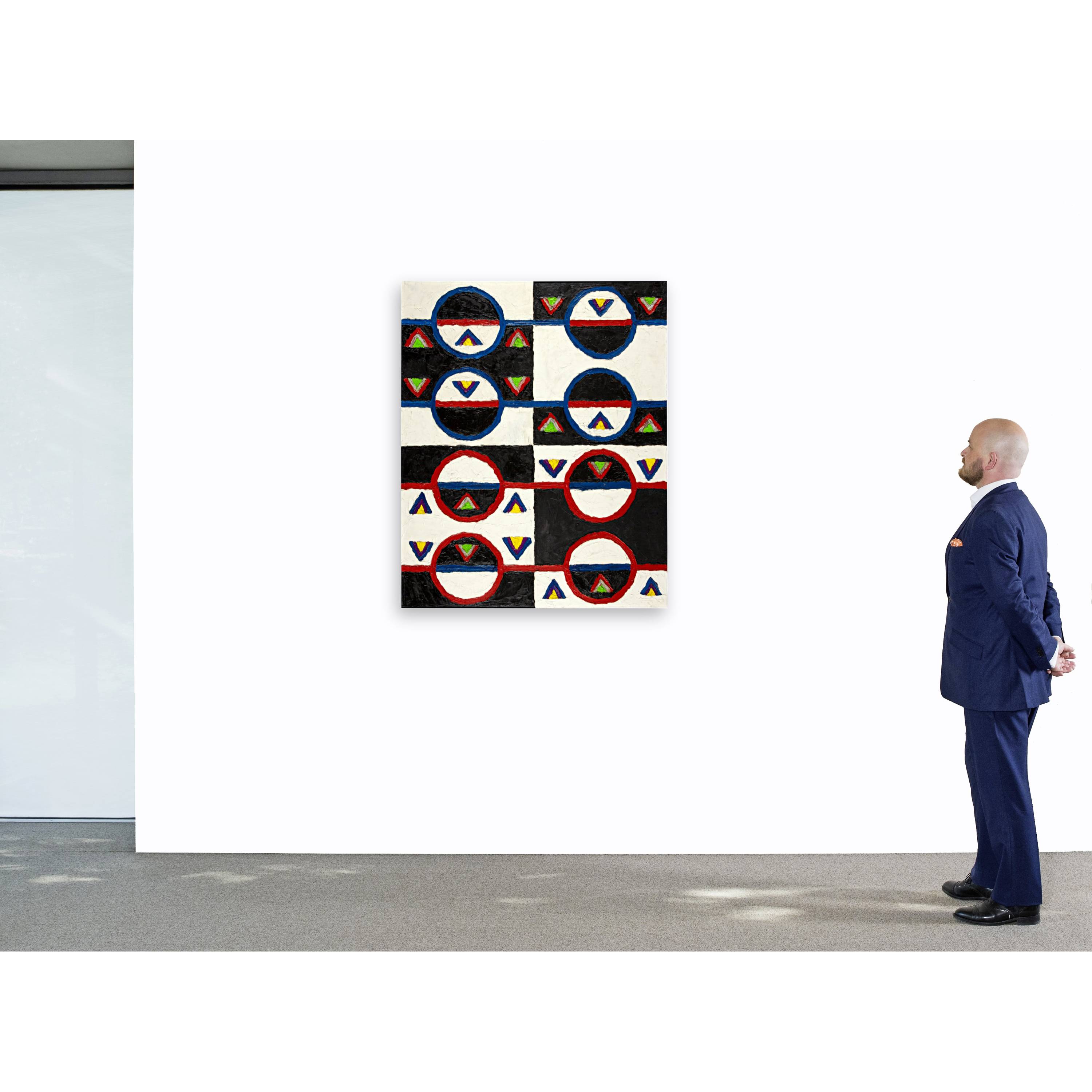 Alfred Jensen Directions in Cool Color, Directions in Warm, 1961