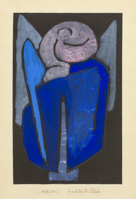 Paul Klee  : Fruchtende Blüte , 1939 - Werknummer 1939.905 (XX 5) 