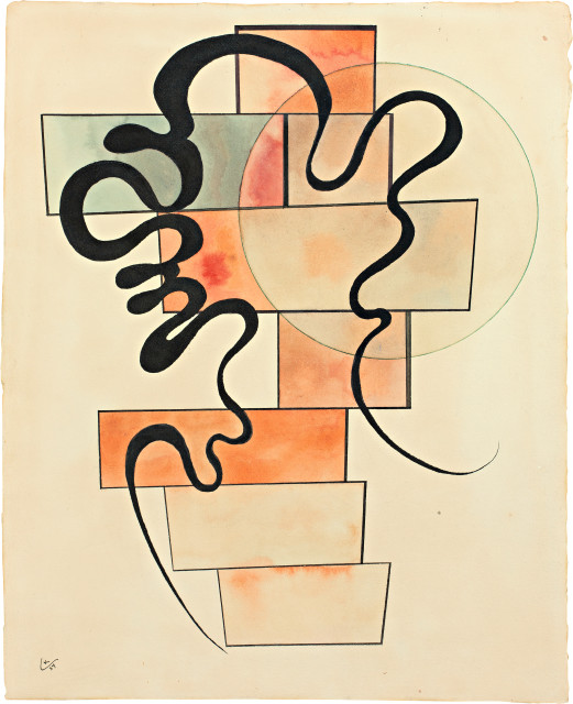 Wassily Kandinsky : La capricieuse - Die Kapriziöse, December 1934