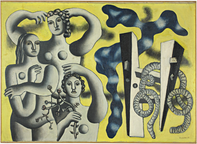 Fernand Léger  : Composition aux trois figures , 1932