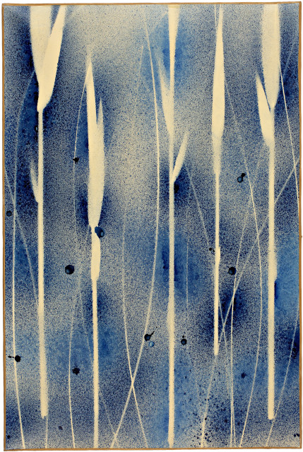Yves Klein  : Cosmogonie sans titre (COS 20) , 1960