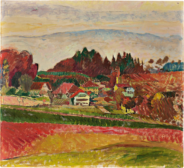 Cuno Amiet  : Oschwand , 1918