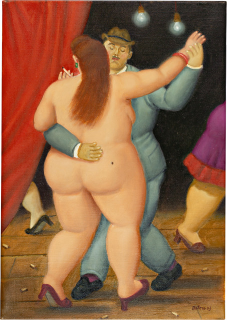Fernando Botero : Le tango, 2003
