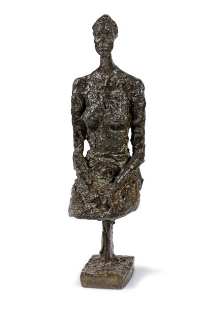 Alberto Giacometti : Grande femme assise, 1958, cast from 1978