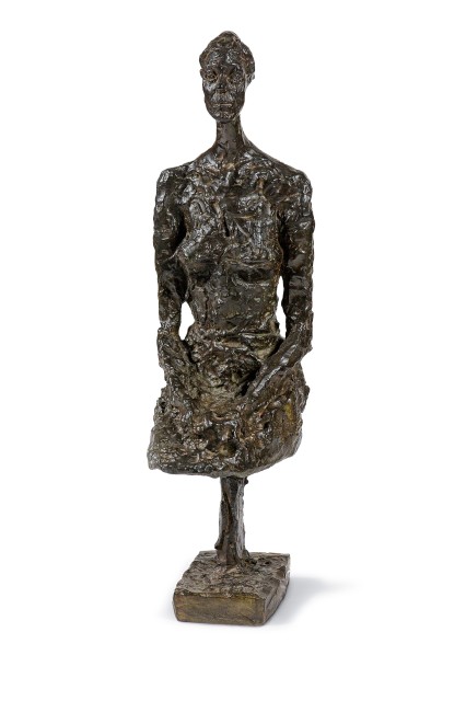 Alberto Giacometti  : Grande femme assise , 1958, cast from 1978