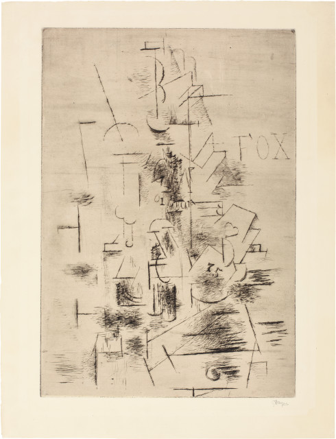 Georges Braque : Fox, August or autumn 1911 in Céret