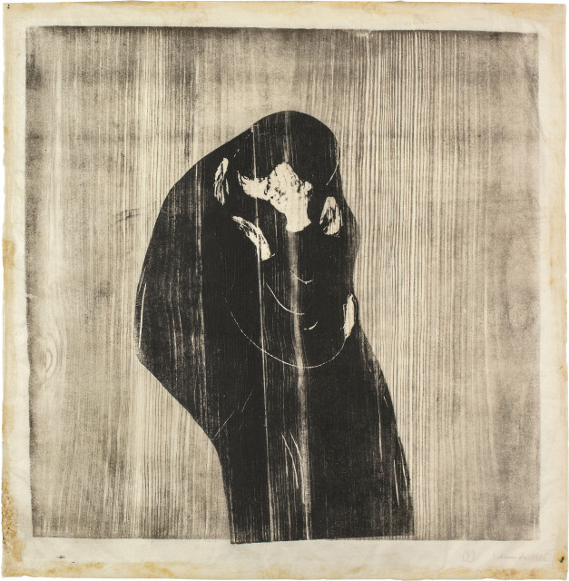 Edvard Munch  : Der Kuss IV , 1902 