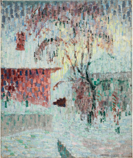 Giovanni Giacometti  : Stampa im Winter , 1905