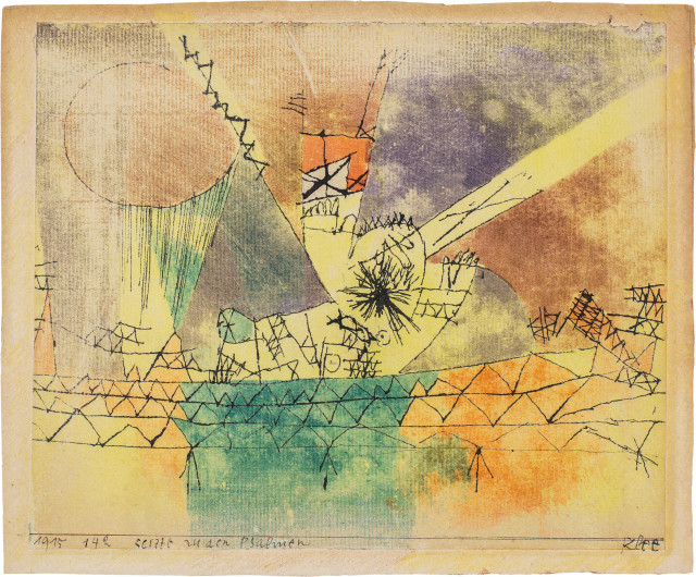 Paul Klee : 'Scizze zu den Psalmen', 1915 - work number 1915.142