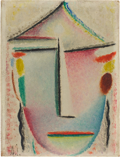 Alexej von Jawlensky  : Heilandsgesicht , 1919/1920
