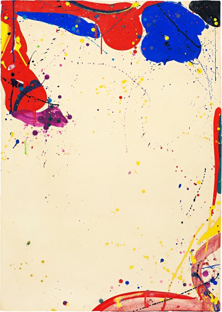 Sam Francis : Untitled SF65-697, 1965