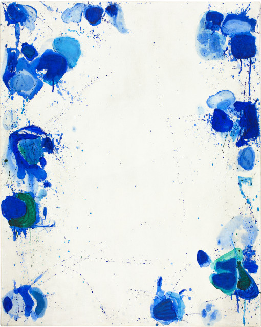 Sam Francis : Blue 3, 1960