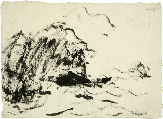 Emil Nolde : Schlepper mit Rauch, 1910