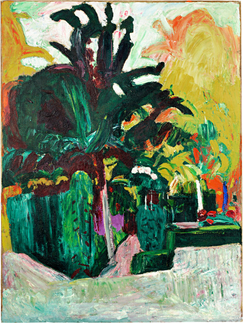 Cuno Amiet : Gartenecke I, 1921 