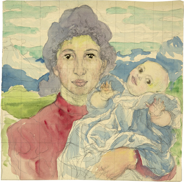Giovanni Giacometti  : Annetta und Alberto , 1902 