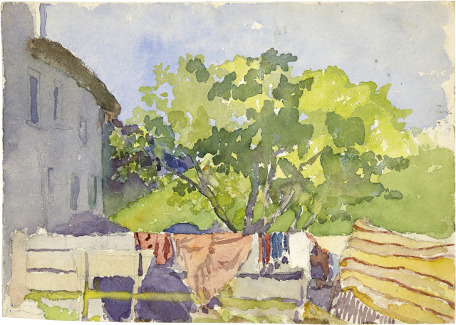 Giovanni Giacometti : Wäsche, circa 1904-1910