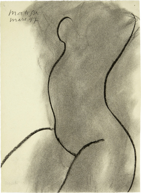 Henri Matisse  : Femme nue , 1947 