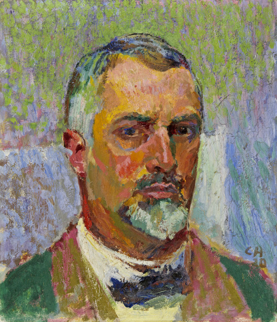 Cuno Amiet  : Selbstbildnis , 1920