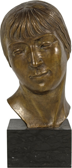 François Barraud  : Buste de Marie Barraud , 1934