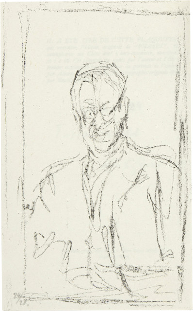 Alberto Giacometti : Tristan Tzara. Phases, 1949 