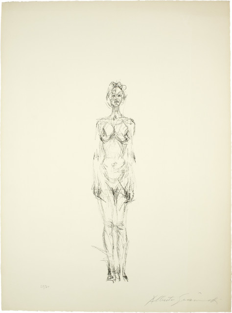 Alberto Giacometti : Nu debout II, 1961 
