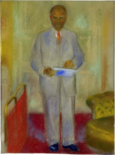 Augusto Giacometti : Selbstbildnis, 1927
