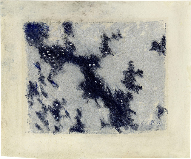 Augusto Giacometti : Wolken und Sterne, 1928 