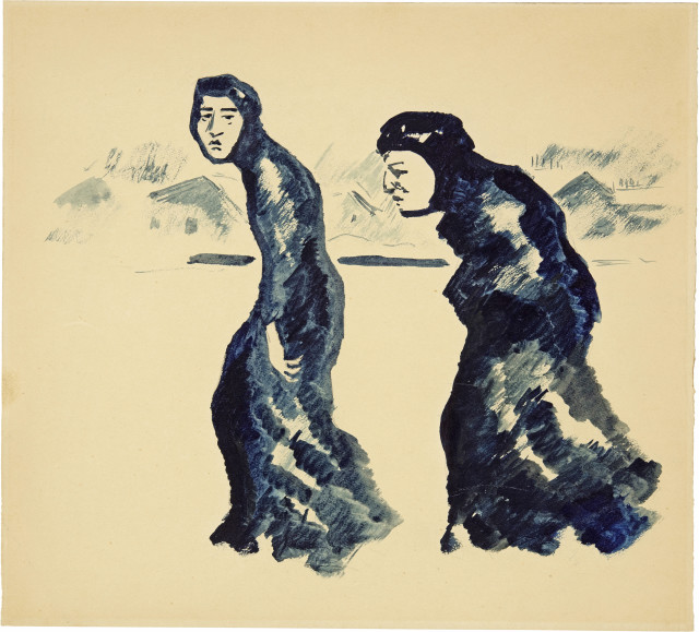 Giovanni Giacometti : Inverno, circa 1911