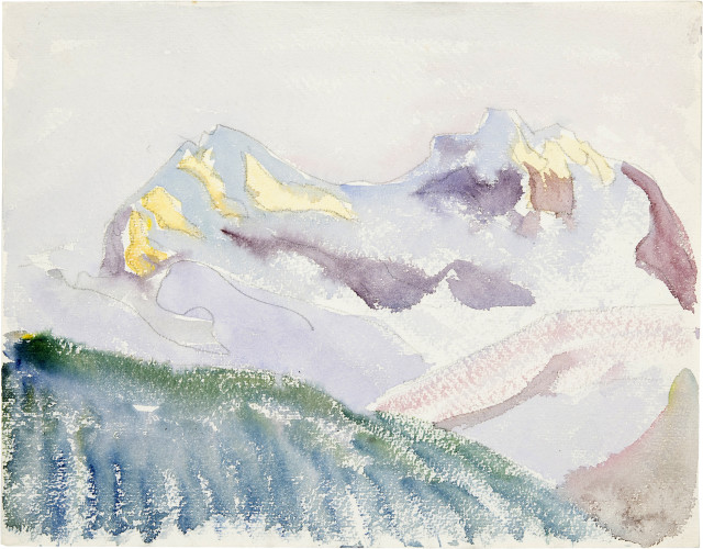 Giovanni Giacometti  : Piz Julier ,  