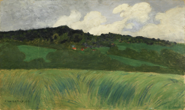 Félix Vallotton  : Paysage à la Naz , 1900